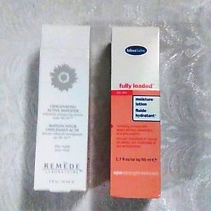 Remede Laboratoire Oxygenating Active Amplifier & blisslabs Fully Loaded lotion